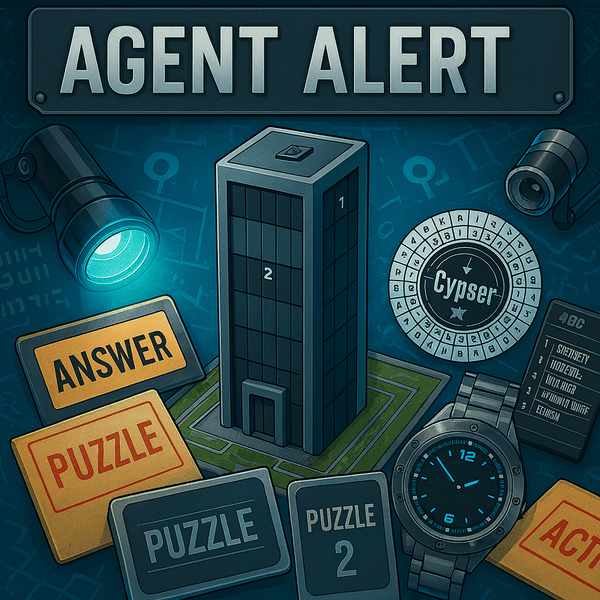 Agent Alert! - Printable Escape Room Kit