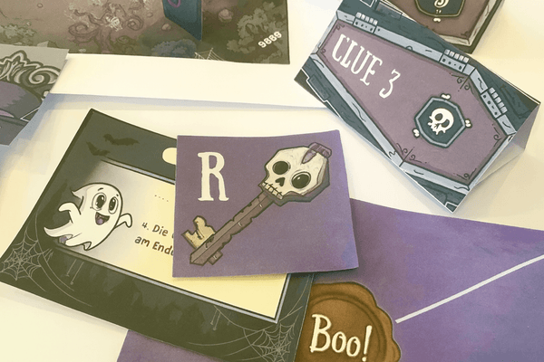 Escape from the Haunted House - Printable Escape Room Kit