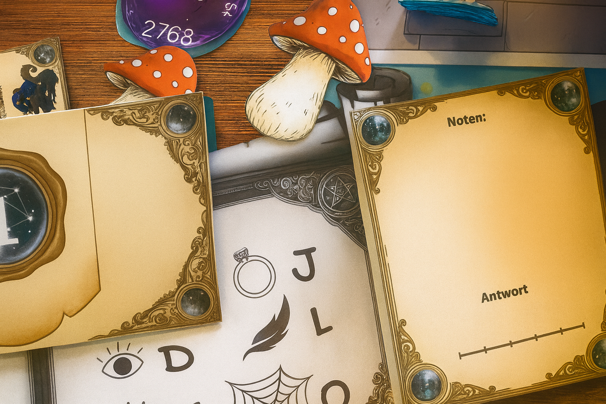 The Wizard School – Printable Escape Room