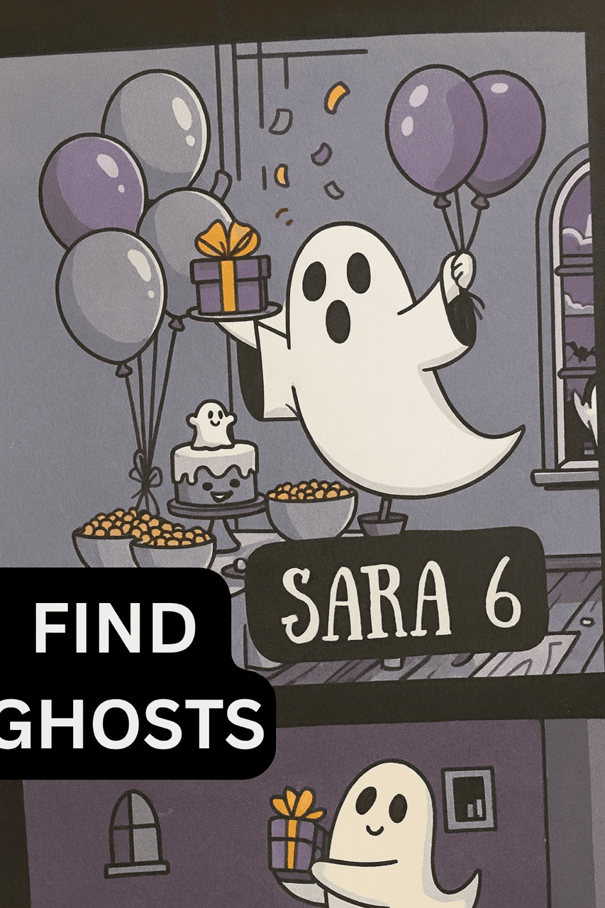 Escape from the Haunted House - Printable Escape Room Kit