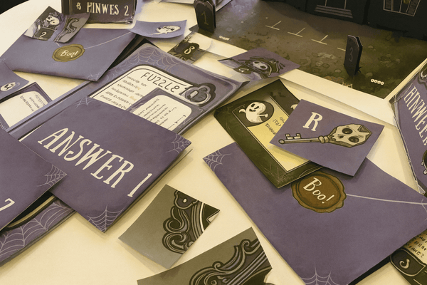 Escape from the Haunted House - Printable Escape Room Kit