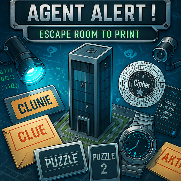 Agent Alert! – Printable Escape Room