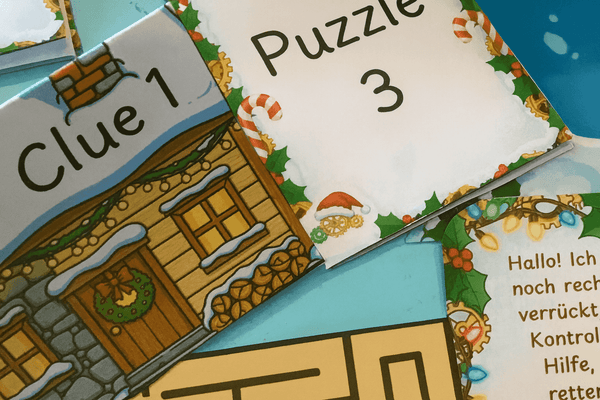 Santa Rescue Mission - Printable Escape Room Kit