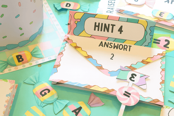 Birthday Party Chaos - Printable Escape Room Kit