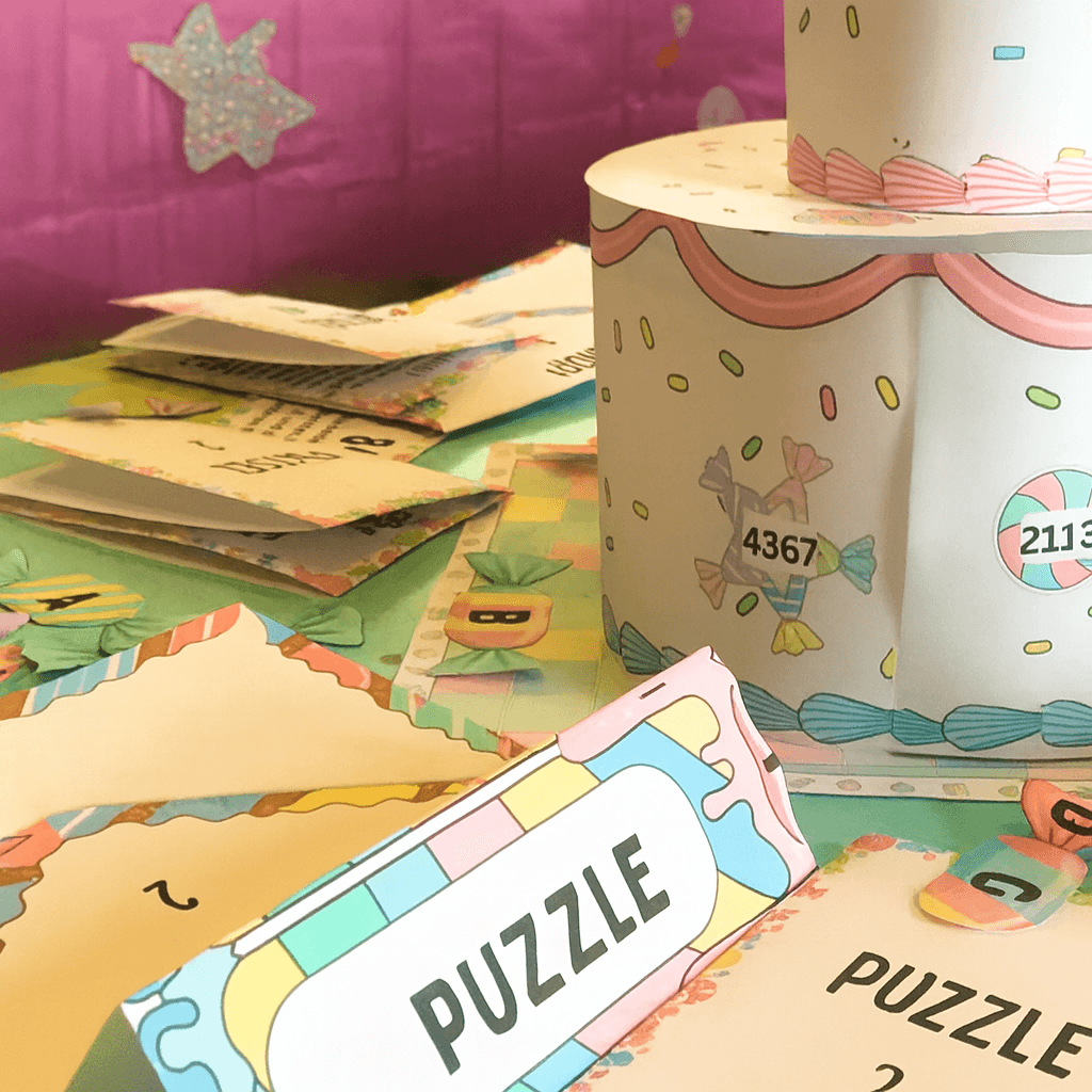 Birthday Party Chaos - Printable Escape Room Kit
