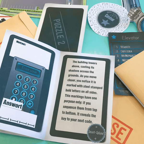 Agent Alert! - Printable Escape Room Kit