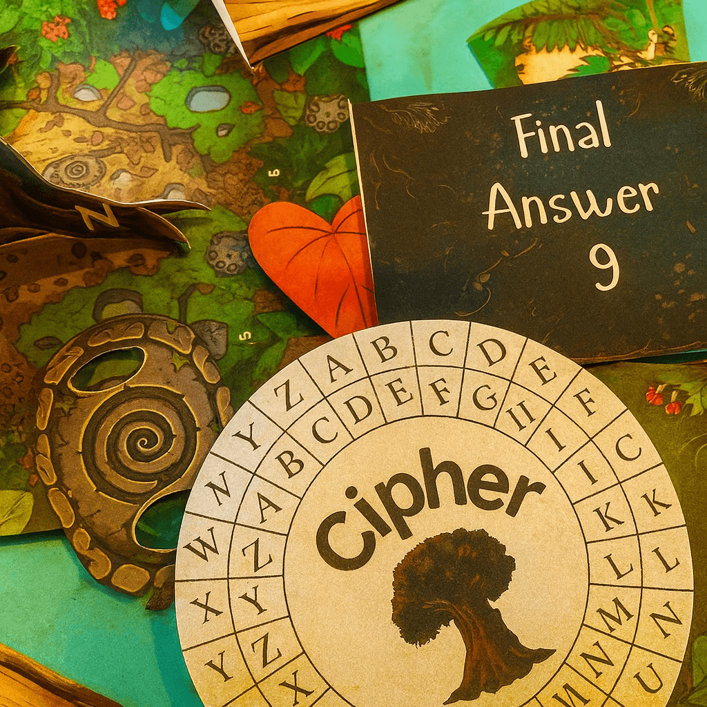 Heart of the Jungle - Printable Escape Room Kit