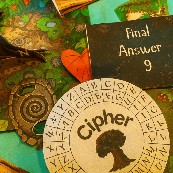 Heart of the Jungle - Printable Escape Room Kit