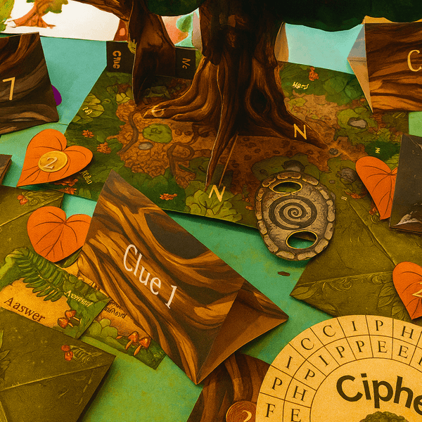 Heart of the Jungle - Printable Escape Room Kit