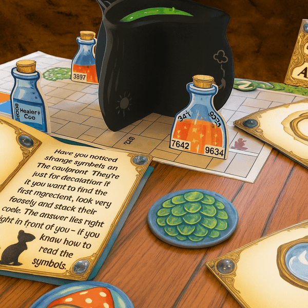 The Magic School - Printable Escape Room Kit