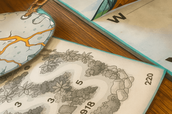 Pirate Volcano Adventure - Printable Escape Room Kit