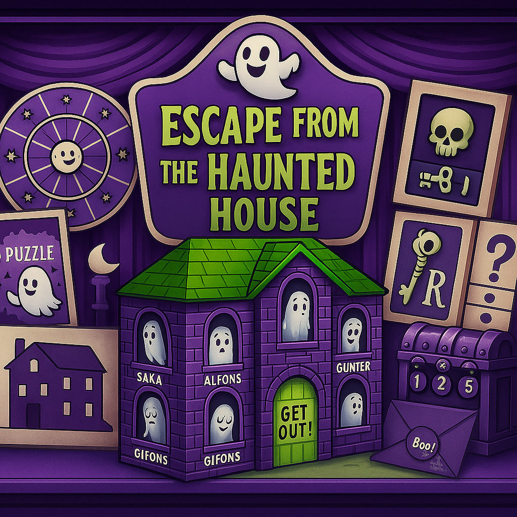Escape from the Haunted House – Printable Escape Room