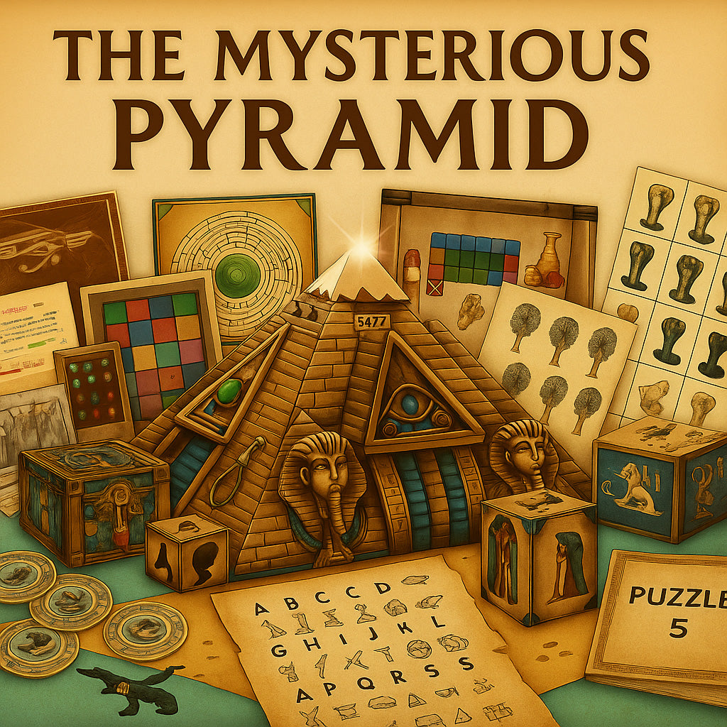 The Mysterious Pyramid – Printable Escape Room