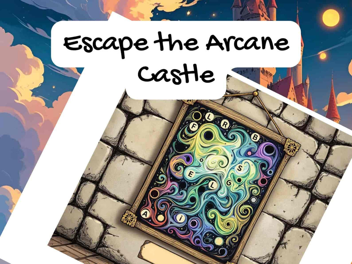 The Wizard School – Printable Escape Room