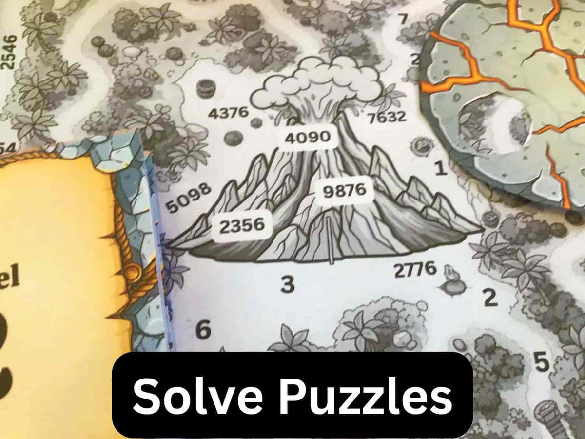 Curse of the Pirate Volcano – Printable Escape Room