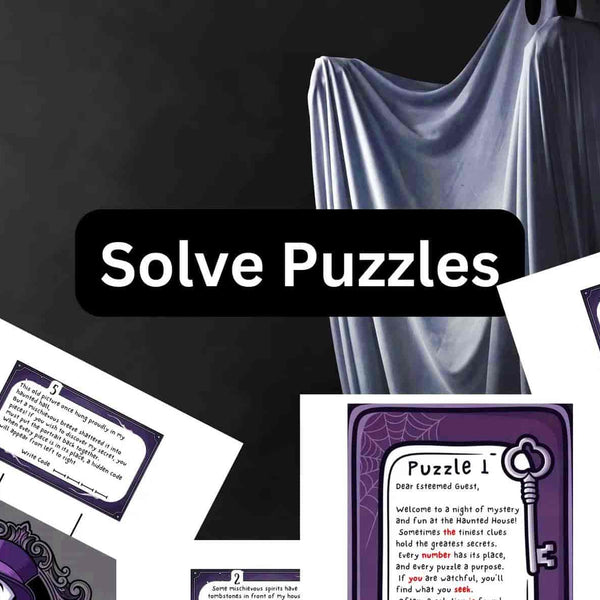 Escape from the Haunted House – Printable Escape Room