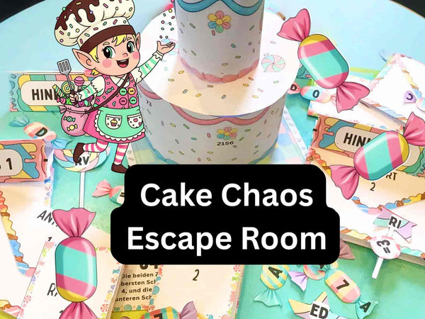 Birthday Party Chaos – Printable Escape Room