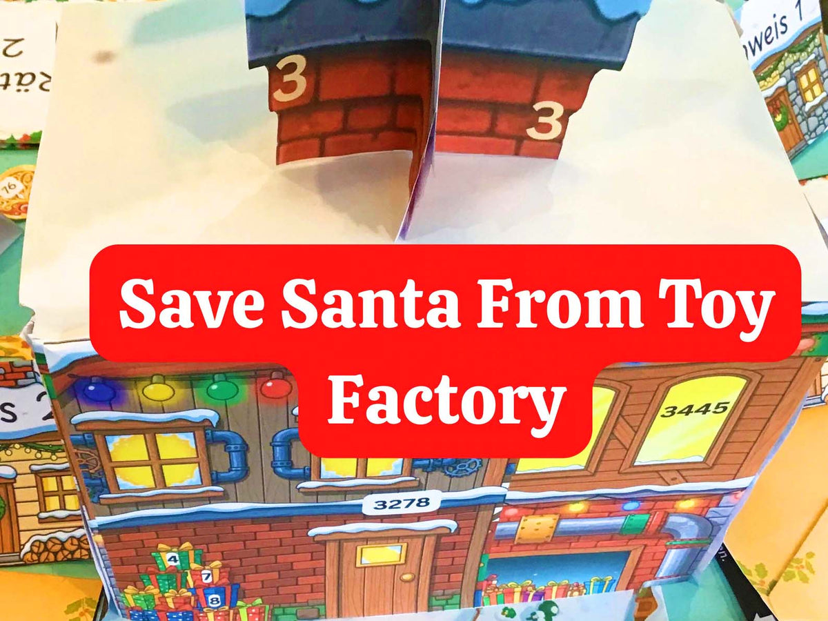Santa Rescue Mission – Printable Escape Room