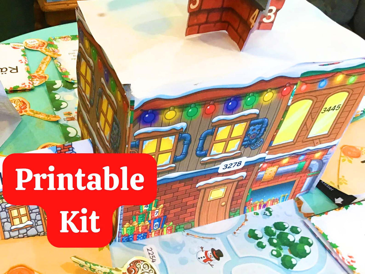 Santa Rescue Mission – Printable Escape Room