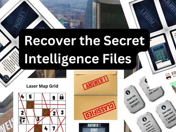 Agent Alert! – Printable Escape Room